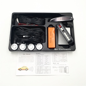 Parking Radar Assist Buzzer 4 <strong>Sensor</strong> Front Rear Safe Probe Blind Spot Detection <strong>Reversing</strong> Aid Android <strong>Car</strong> Stereo Radio
