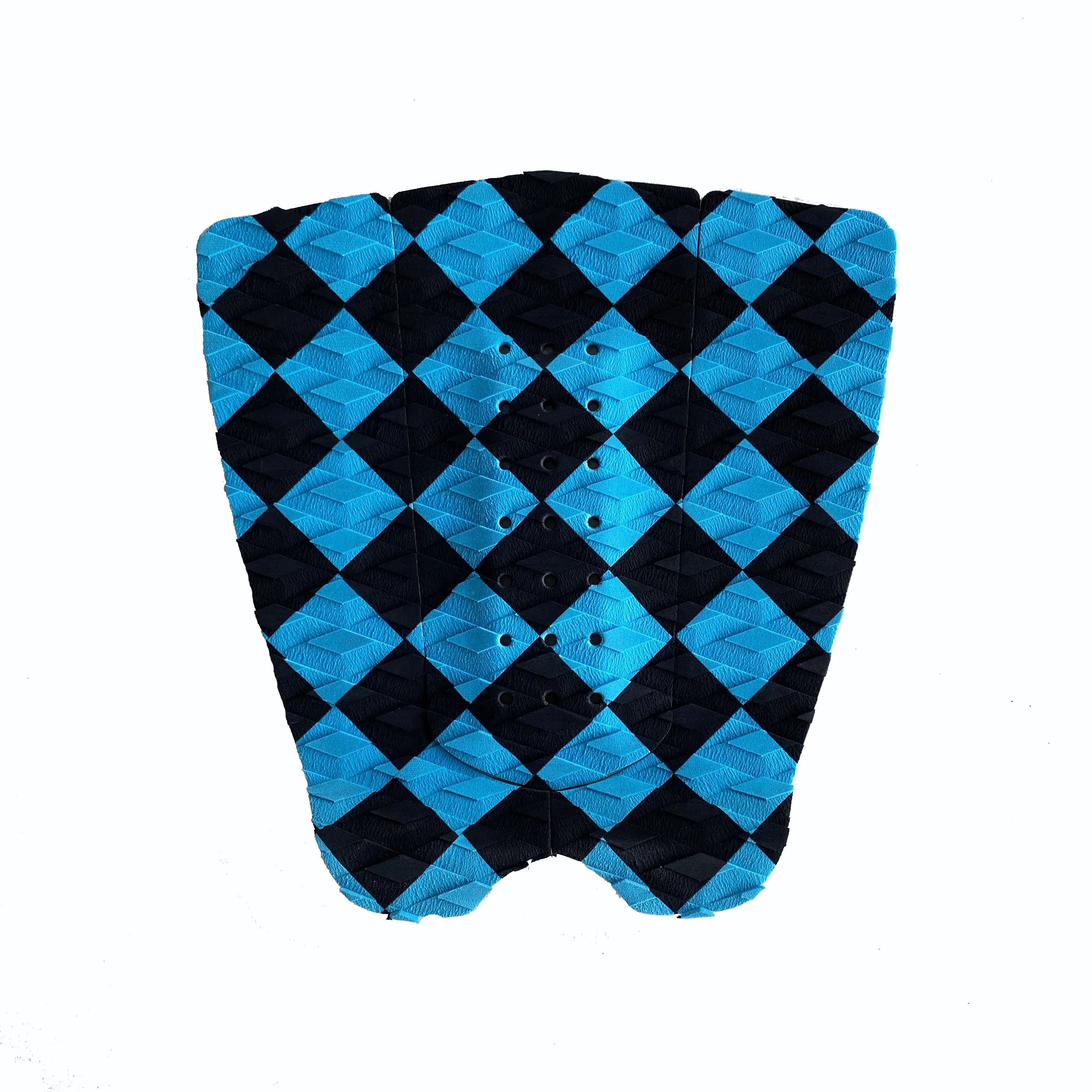 2023 Custom New Design 3 Piece Blue/Black Traction Deck Grip Pad Pro Surf Traction Pad on Sale