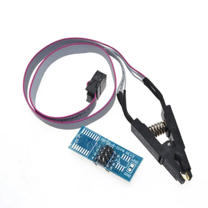 Clip di prova SOIC8 SOP8 di alta qualità per EEPROM 93cxx/25CXX/24CXX programmazione in-circuito su USB programmatore TL866CS TL866A EZP - Product Image 1