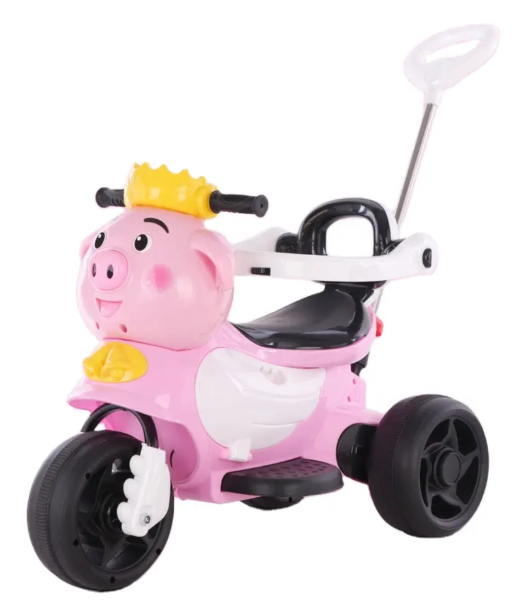Мультяшные детские электрические скутеры, трехколесные велосипеды для мальчиков и девочек, коляски, игрушечные машинки с ограждениями