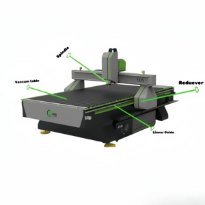 2024新型1325木工数控atc数控刳刨机带旋转锯片 - Product Image 6