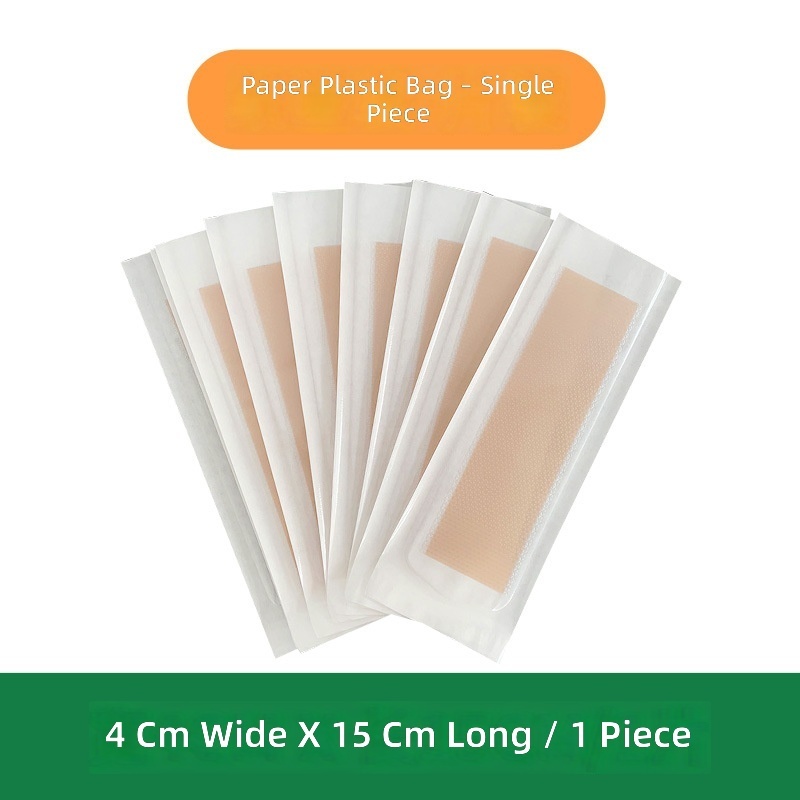 1 pieza-bolsa de papel y plástico de 4cm x 15cm