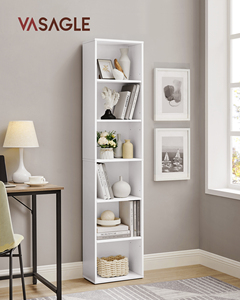 VASAGLE-Estantería con 6 estantes para oficina, estantería de estilo moderno, diseño versátil, ahorro de espacio, para estudio y sala de estar - Product Image 2
