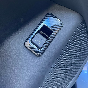 自動内側リアゲートトランクスイッチボタンカバーカバー車体キットアップグレードトリム2022 BYDシールAtto4 - Product Image 1