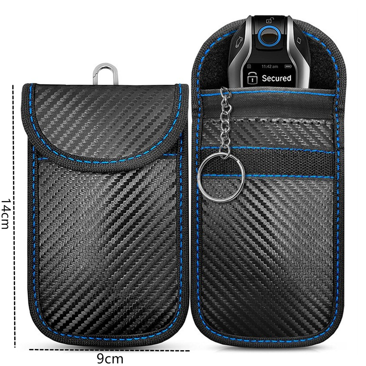 Blue line medium with hook buckle-single packaging