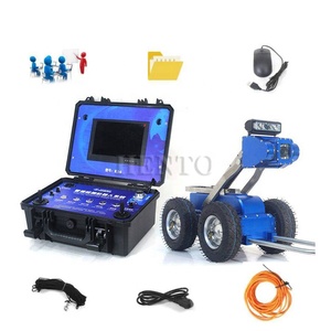 Easy Operation Pipe Inspection Crawler <strong>Robot</strong> / Camera Pipe Inspection / Inspection Camera Sewer Pipes - Product Image 4