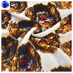 时尚超柔印花微绒面料9000印花设计价格优惠 - Product Image 3