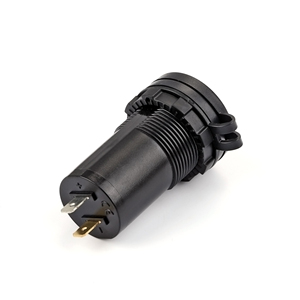 WELFNOBL Tipo C Carregador de Carro Soquete QC 3.0 2 Porta Tipo Múltiplo 5V 4.8A <span class=keywords><strong>USB</strong></span> Universal C Carregador Soquete QC3.0 12V