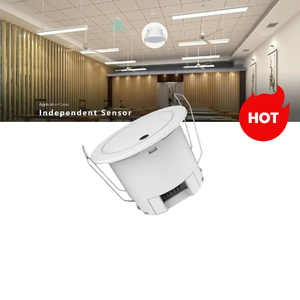 Настенный датчик обнаружения человека Tuya zigbee умный датчик движения человека 90-260Vac, встраиваемый потолочный монтаж - Product Image 1