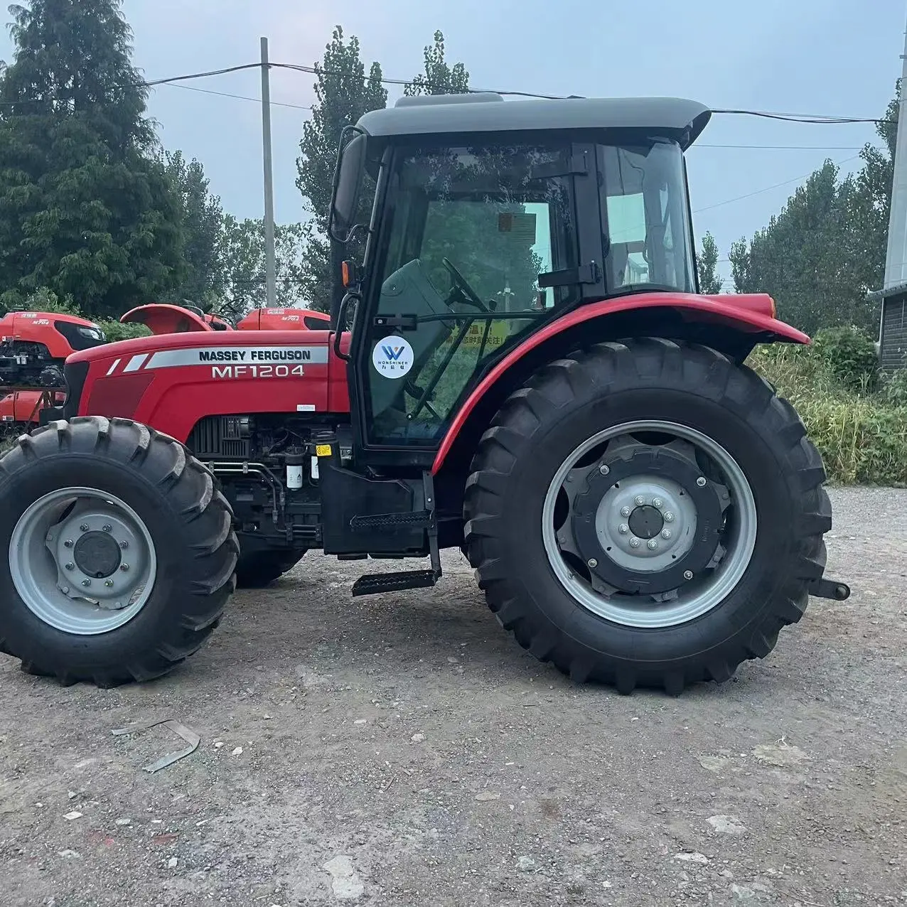 used tractors massey ferguson mf1204 120hp 4x4wd tracteur agricola agricultural equipment farm tractor with front end loader