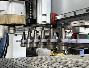 Máquina enrutadora CNC de anidamiento ATC de estilo 2025 CA2030 1325 para corte y grabado de láminas de muebles de madera para Material - Product Image 3