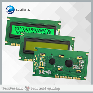 A buon mercato JXD1602C STN 1602 LCD verde positivo per schermo di controllo industriale modulo di visualizzazione Cob lingua russa per il carattere LCD - Product Image 5