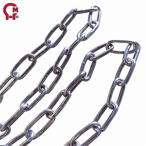 HLM DIN 763/766溶接リンクハンドスリングチェーンステンレス鋼ショートリンクアンカーチェーン - Product Image 3