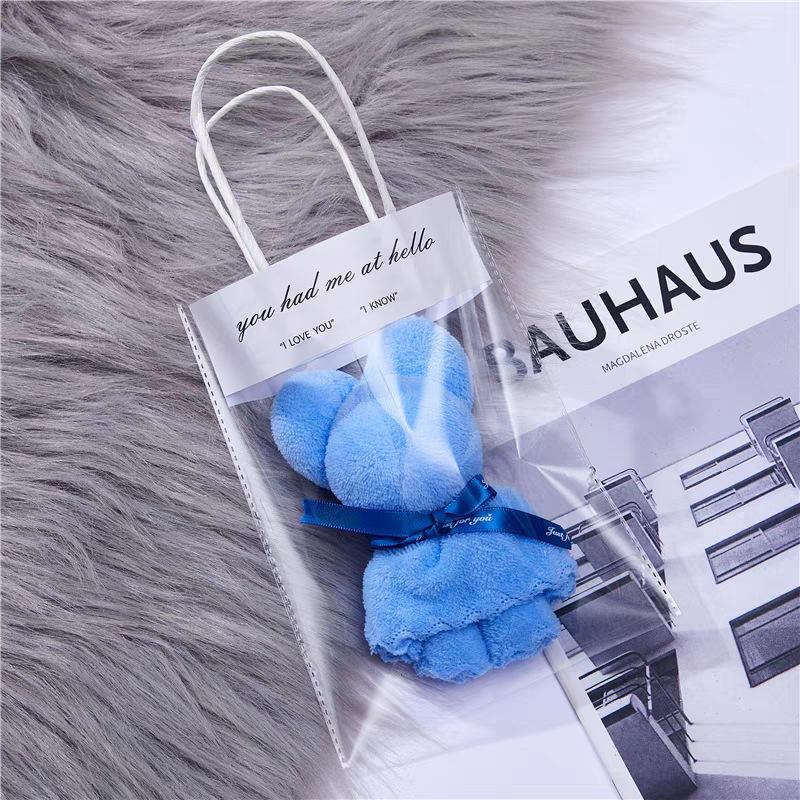 Sac à main bleu + style ins