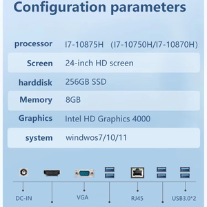 OEM 24 pulgadas Win-dows todo en uno PC de escritorio visión amplia 1920*1080 5G Bluetooth WIFl 8 + 256GB tableta de ordenador de la red de la pantalla de la tableta - Product Image 6