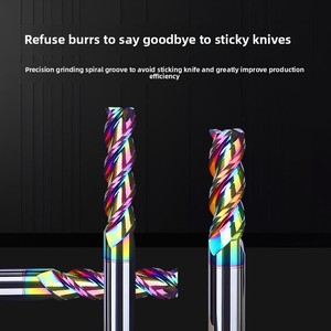 High Quality Carbide Milling <strong>Cutters</strong> 6 Flute Coated for Metal Processing and Other Fields New Condition - Product Image 4