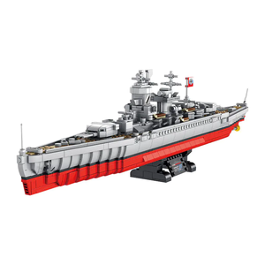 Panlos Warship Series Building Blocks 637001-637010 Aircraft Carrier Building <strong>Toy</strong> Nimitz-Class Qieen Elizabeth-Class <strong>Battleship</strong> - Product Image 2
