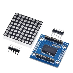 MAX7219 dot <strong>matrix</strong> module microcontroller module display module finished goods , Can be together programming - Product Image 5
