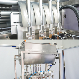 Multi-Function Heat <span class=keywords><strong>Seal</strong></span> Multi Lanes Stick Packing Automatic Back <span class=keywords><strong>Seal</strong></span> 4 Lanes Jelly Sachet <span class=keywords><strong>Packaging</strong></span> Machine - Product Image 4