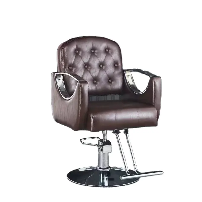 2023 JIYOU muebles de salón de alta calidad barbería Silla de peluquería Silla de peluquero equipo de Salón al por mayor