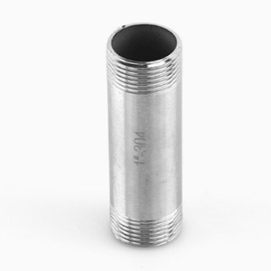 Thép không gỉ 304 316 nam NPT bspt bspp Ống núm vú 1/2 "3/4" 1 "1-1/4" 1-1/2 "2" Đánh bóng xử lý bề mặt - Product Image 1