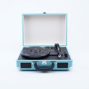 「ポータブルLPプレーヤーとスピーカー内蔵のVintageTechnics Bluetoothターンテーブル」 - Product Image 3