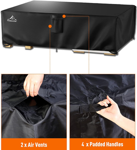 Ngoài trời nhiệm vụ nặng nề chịu nước 600D Polyester sofa đặt bên ngoài Bàn và ghế bao gồm đồ nội thất <span class=keywords><strong>Patio</strong></span> bao gồm - Product Image 3