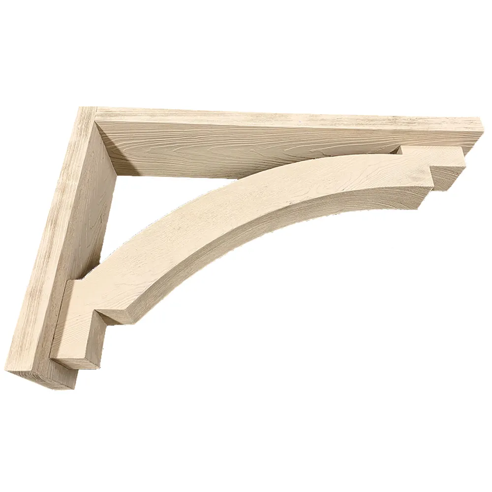 วงเล็บบานเกล็ด PU น้ําหนักเบาและกันน้ําและ Corbels สําหรับตกแต่งบ้านขายร้อนวงเล็บอาคารโพลียูรีเทนเรียบ