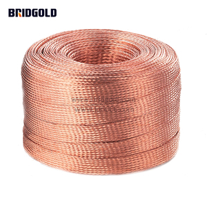 BRIDGOLD <span class=keywords><strong>10</strong></span> kare <span class=keywords><strong>mm</strong></span> esnek bakır örgülü tel özelleştirilmiş