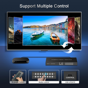 Gran oferta 8x8 matriz HDMI 8K 8 entrada HDMI 8 salida HDMI 8K @ 60Hz 4:2:0 4K @ 120Hz 4:4:4 WEB GUI IP Control HDMI Matrix Switch