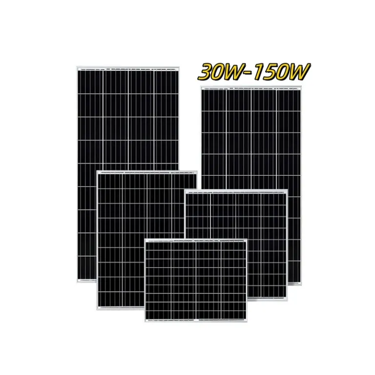 태양 전지 패널 80W 100W 120W 200W 가정용 유연한 태양 전지 패널 태양 전지 패널 시스템