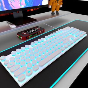 Accessori per Computer Desktop che bloccano il colore del materiale per tastiera con cavo da gioco - Product Image 2