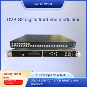 16-Channel Digital DVBS S2 RF Encoder <strong>DVB</strong>-T2/<strong>DVB</strong>-S2 Coaxial <strong>Input</strong> VCT UDP Web ASI <strong>Output</strong> for Broadcast Television System - Product Image 2