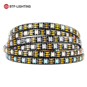 DC5V flessibile IP67 1m 100Led 144Led pixel RGB digitale magico sogno colore Ip20 Led striscia Ws2812b Ip30 Ip65