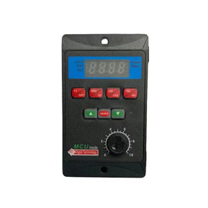 Convertidor de frecuencia simple de entrada monofásica de 750W, controlador de motor trifásico con controlador MCU VFD