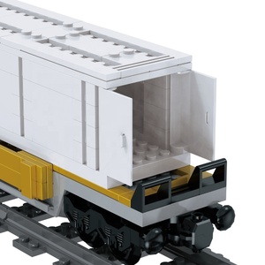 025113 Train tren elektrikli baskı yapı taşları oyuncak çocuk DIY yapı taşları Set dekorasyon doğum günü hediyesi - Product Image 6