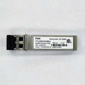For <strong>Finisar</strong> FTLX8574D3BCL 10Gb/s 850nm Multimode Datacom SFP+ Optical Transceiver 10GBASE-SR/SW 10G Ethernet - Product Image 4