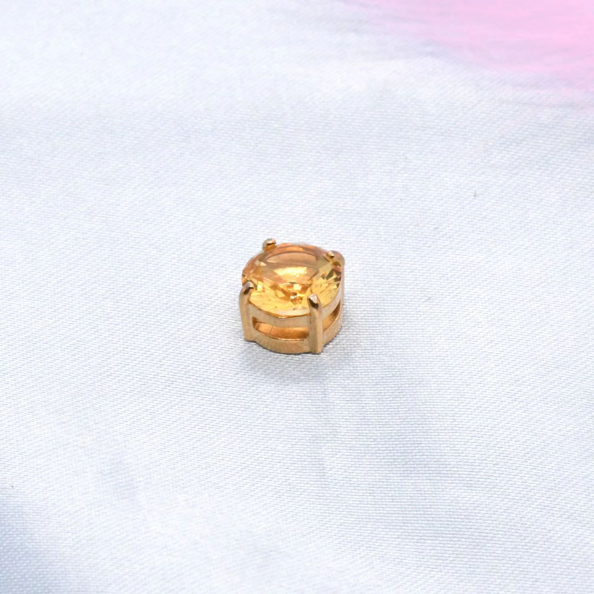 Gold Yellow Zircon Magnet (single)