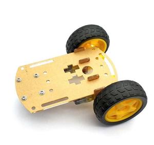 Smart Robot Car 2WD telaio del motore/controllo remoto a due ruote motrici a tre ruote universale Kit fai da te - Product Image 6