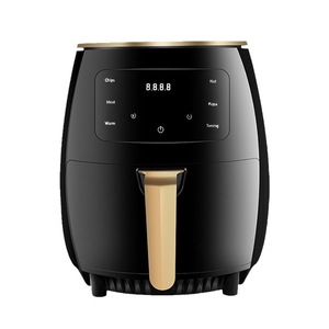 Small Smart Air Fryer Healthy Cooking User Friendly <strong>and</strong> Adjustable <strong>Temperature</strong> <strong>Control</strong> w 60 Minute <strong>Timer</strong> &amp; Auto Shutoff - Product Image 1