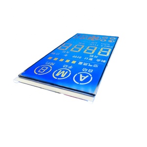 Dimensione del profilo del segmento dello schermo lcd VA 115*46.4 display lcd personalizzato bianco - Product Image 2