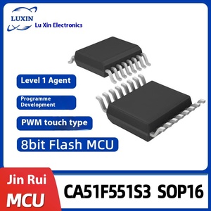 Jinrui Ca51F551S3 Sop16 PWMタッチチップマイクロコントローラーMCU FPGAプログラムバーニング付きソリューション開発 - Product Image 6