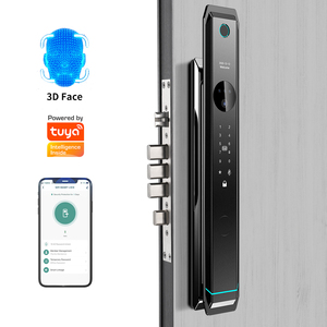 Wifi Tuya APP yüz kimliği kapı kilidi anahtarsız giriş yüz tanıma kilit otomatik gece görüş kamera ön kapı akıllı kilit - Product Image 6