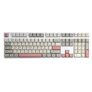 Teclado mecánico coreano KC108 de tres modos, idioma cirílico ruso, teclado RGB de intercambio en caliente de tamaño completo para oficina de juegos - Product Image 4