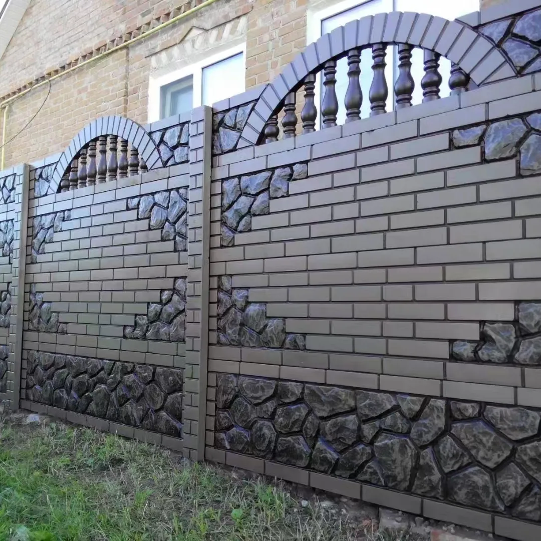 Clôture en béton préfabriqué Moules moules de clôture murale moules de panneaux en béton