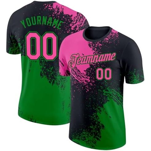 Rosa-verde-negro