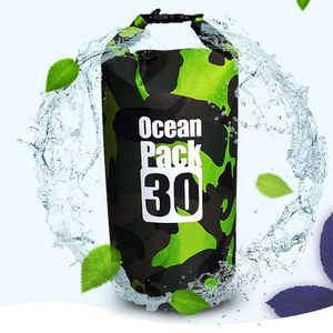 Đại Dương Gói Thể Thao Bãi Biển Bánh 500D PVC Không Thấm Nước Tùy Chỉnh Khô Túi Không Thấm Nước 2L 5L 10L 20L PVC Đại Dương Gói Không Thấm Nước Khô Túi - Product Image 2