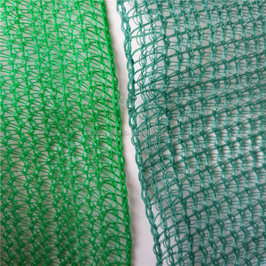 Rete parasole in plastica, argo nero ombreggiatura 85% con protezione solare UV per tessuto in tessuto a rete