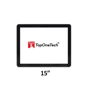 Top One Tech 15 pollici open frame anti-batterico display touch screen capacitivo pannello raspberry pi l in Magazzino ecran tattile - Product Image 1