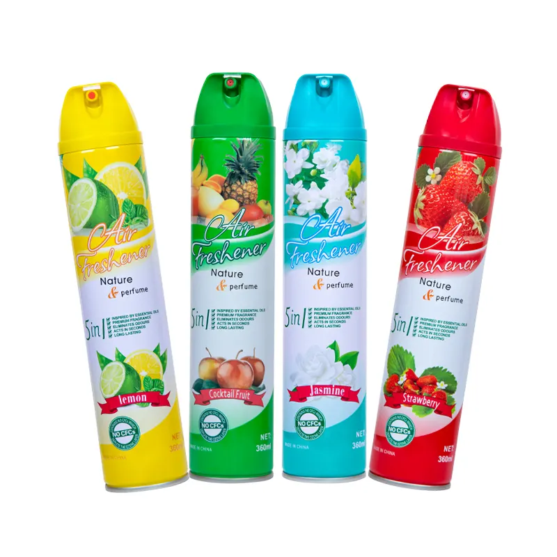 Neu ankommen einstellbare flüssige Lufter frischer Langlebige Aerosol Lufter frischer Spray Auto Parfüm